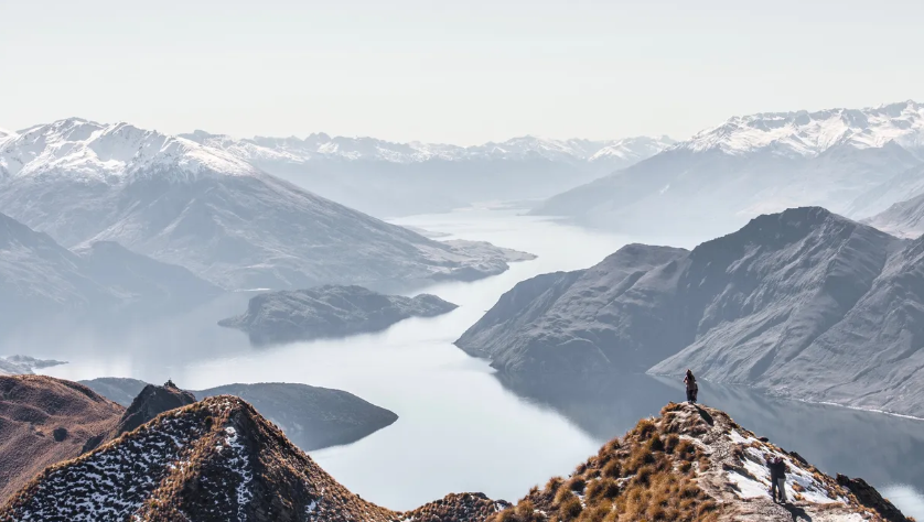 The climate crisis is bringing more extreme weather conditions to places like Roys Peak, pictured above.