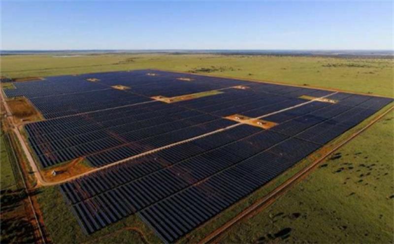 Droogfontein 2 Solar Park situated near Kimberley. Credit: juwi.