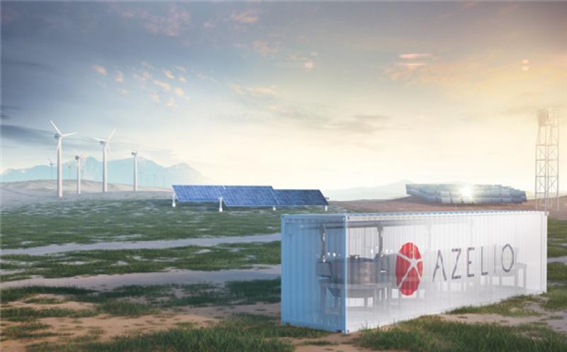 Azelio's energy storage system. Source: Azelio