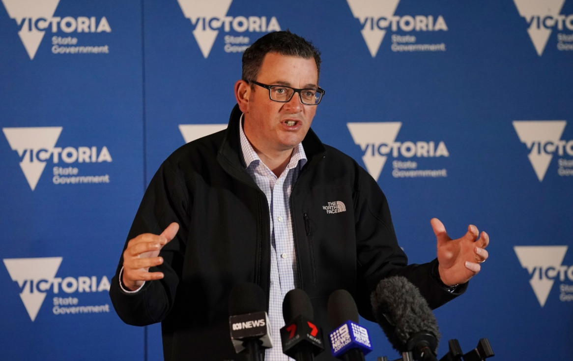 Victorian Premier Daniel Andrews. Photo: EPA-EFE