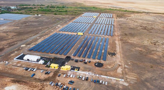 Cape Verde Inaugurates Its 6 Mwp Santa Maria Photovoltaic (PV) Plant on the Island of Sal