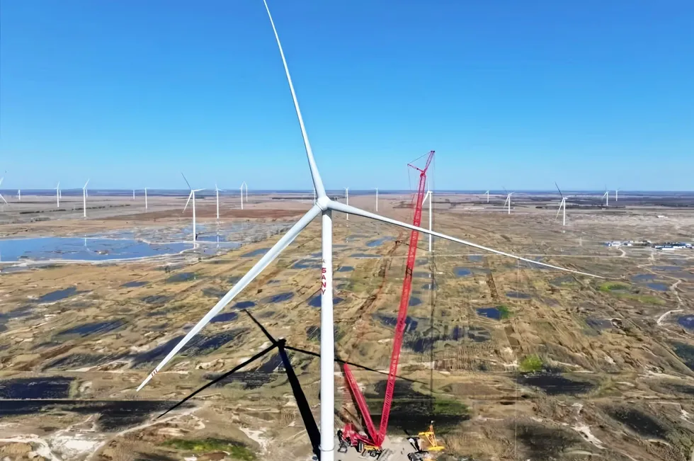 World’s Most Powerful Onshore Wind Turbine Turns On