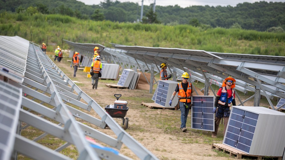 Brown University’s Solar Project, the Largest in the State, Is Complete